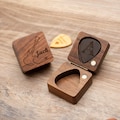 Personalized Wooden Guitar Picks with Case, Custom Guitar Pick Holder, Plectrum Box Guitar Player Gift, Father's Day, Gifts for Christmas product logo
