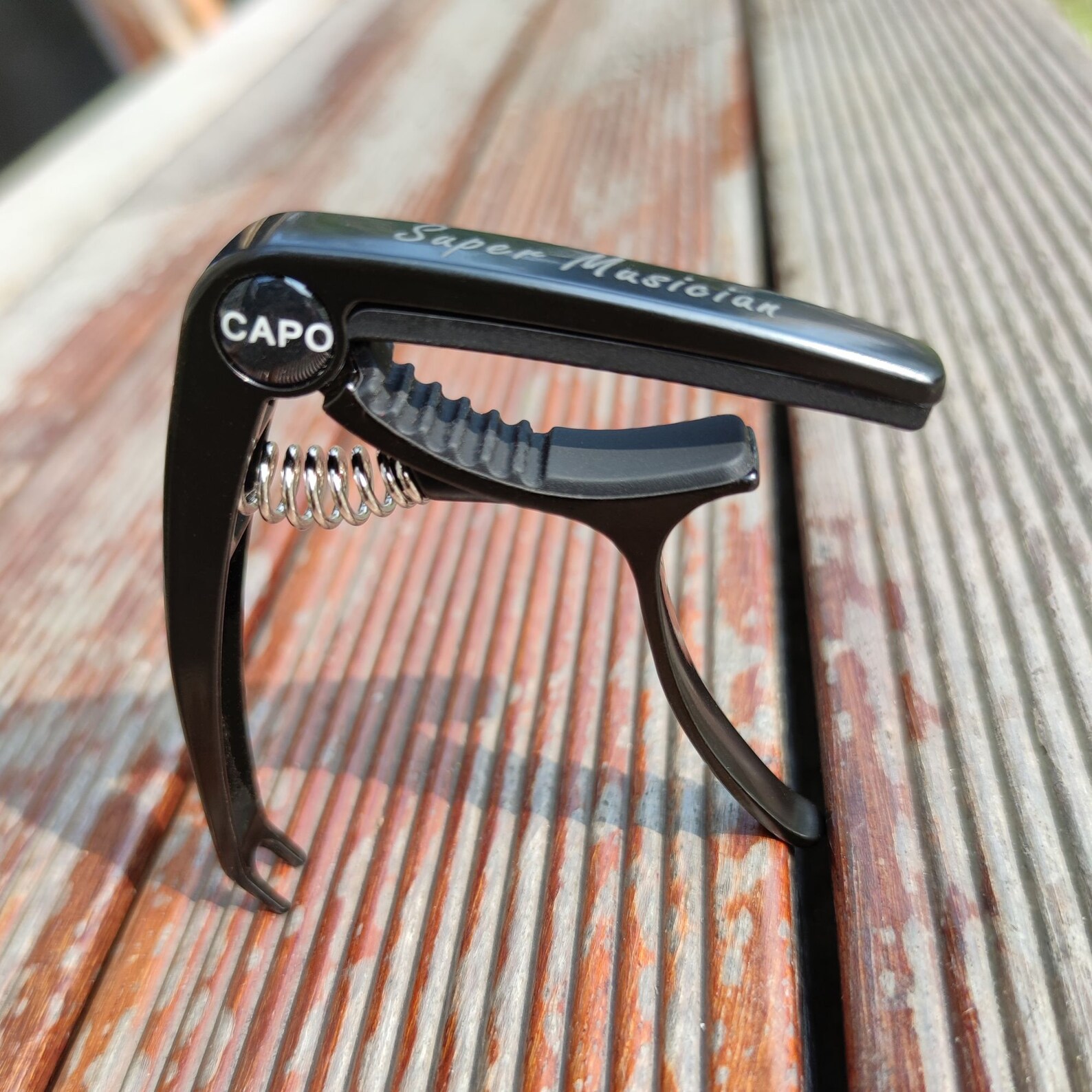 Personalized Guitar Capo Engraved Your Words Custom Etsy