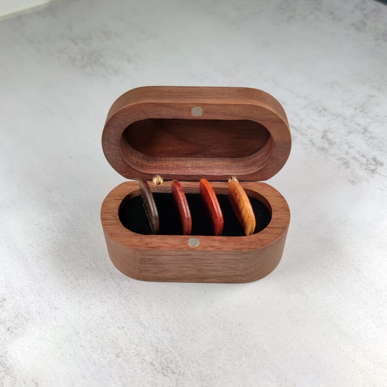 Personalized Engrave Guitar Pick Case Custom Picks Plectrum Etsy