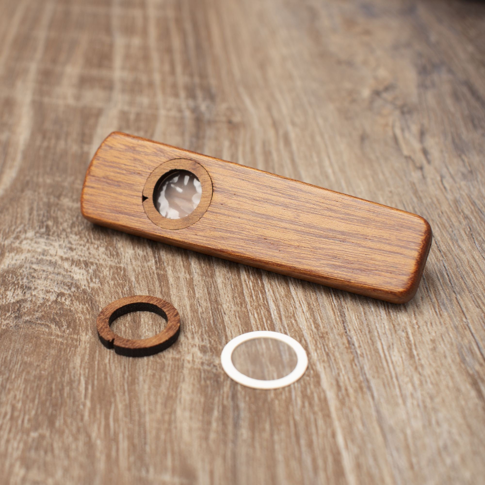 Personalized Wooden Kazoo, Custom Message Kazoos, Guitar Player Gifts