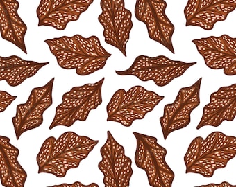 Crisp Leaves Art Print | Digital Download