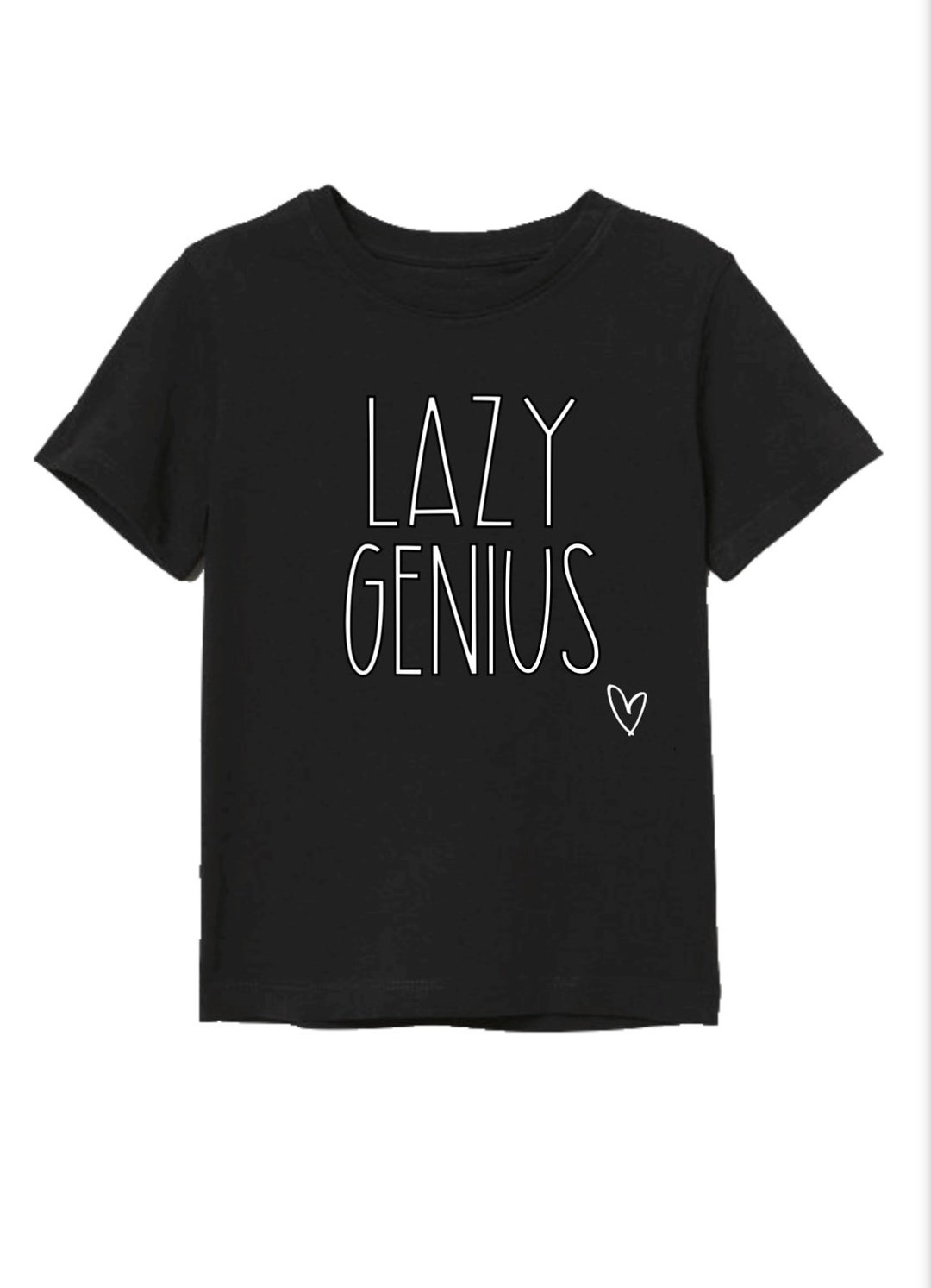 Lazy Genius Tshirt LADIES Etsy