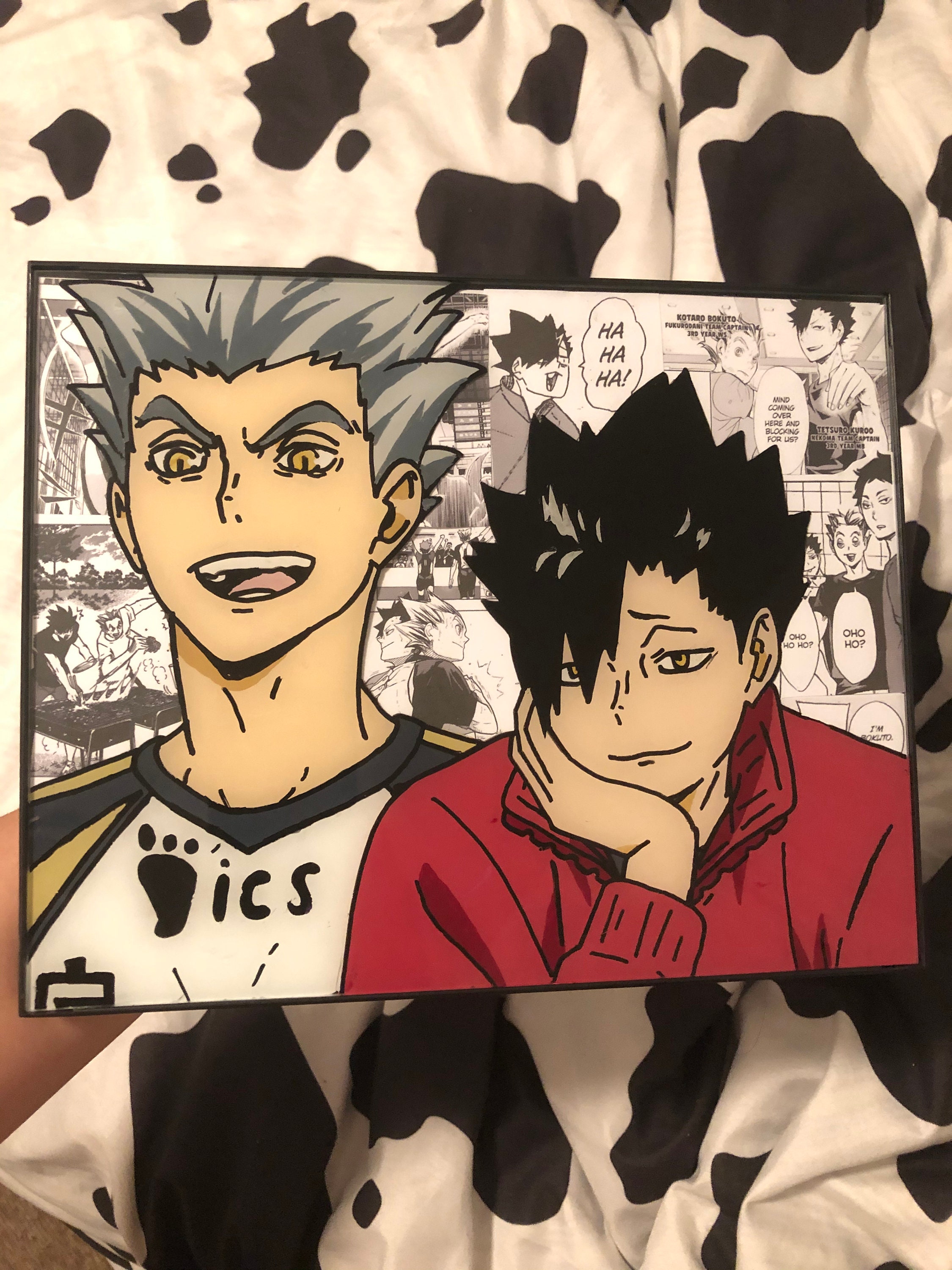 Customized Anime Glass Paintings Etsy