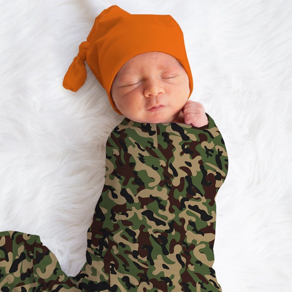 Camo Baby Blanket Etsy