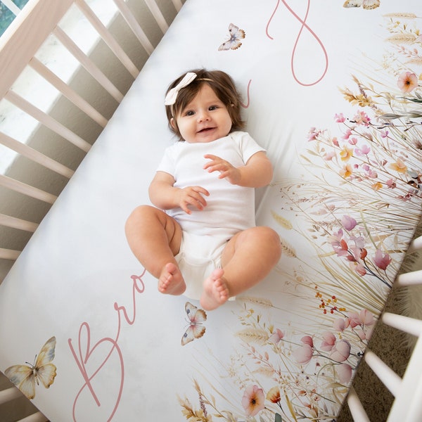 Custom Crib Sheet Etsy