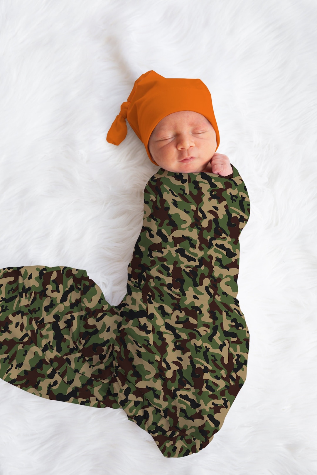 Camo swaddle set hotsell