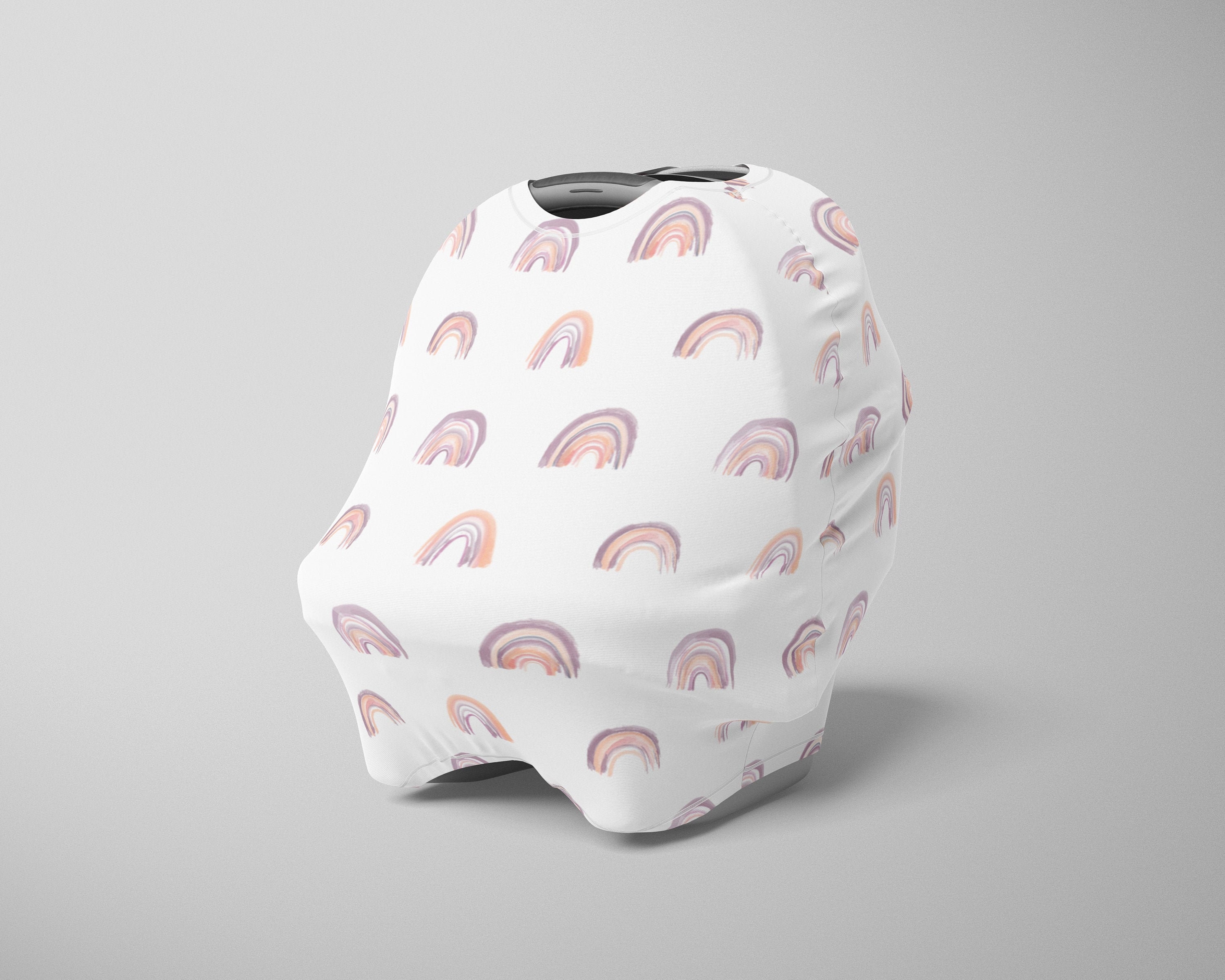 Rainbow baby car seat covers deals