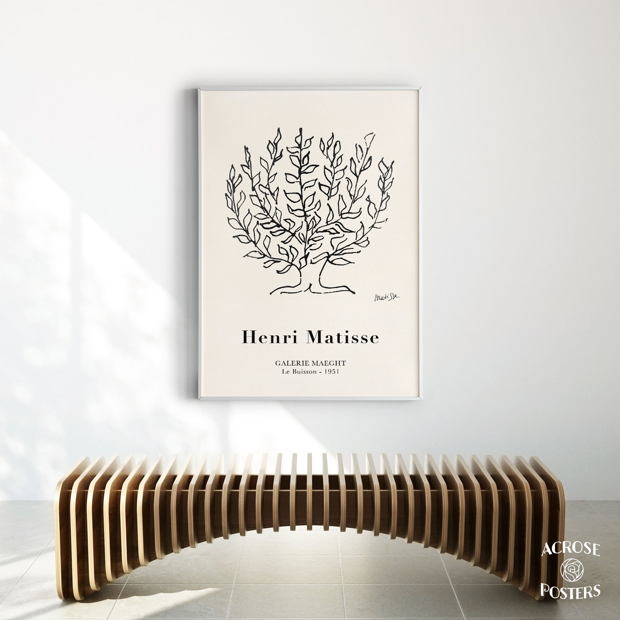 Henri Matisse Le Buisson Tree 1951 Premium Posters Wall Etsy
