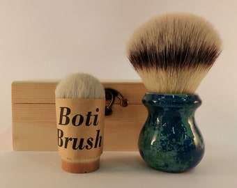 NODO spotted shaving brush 28 mm