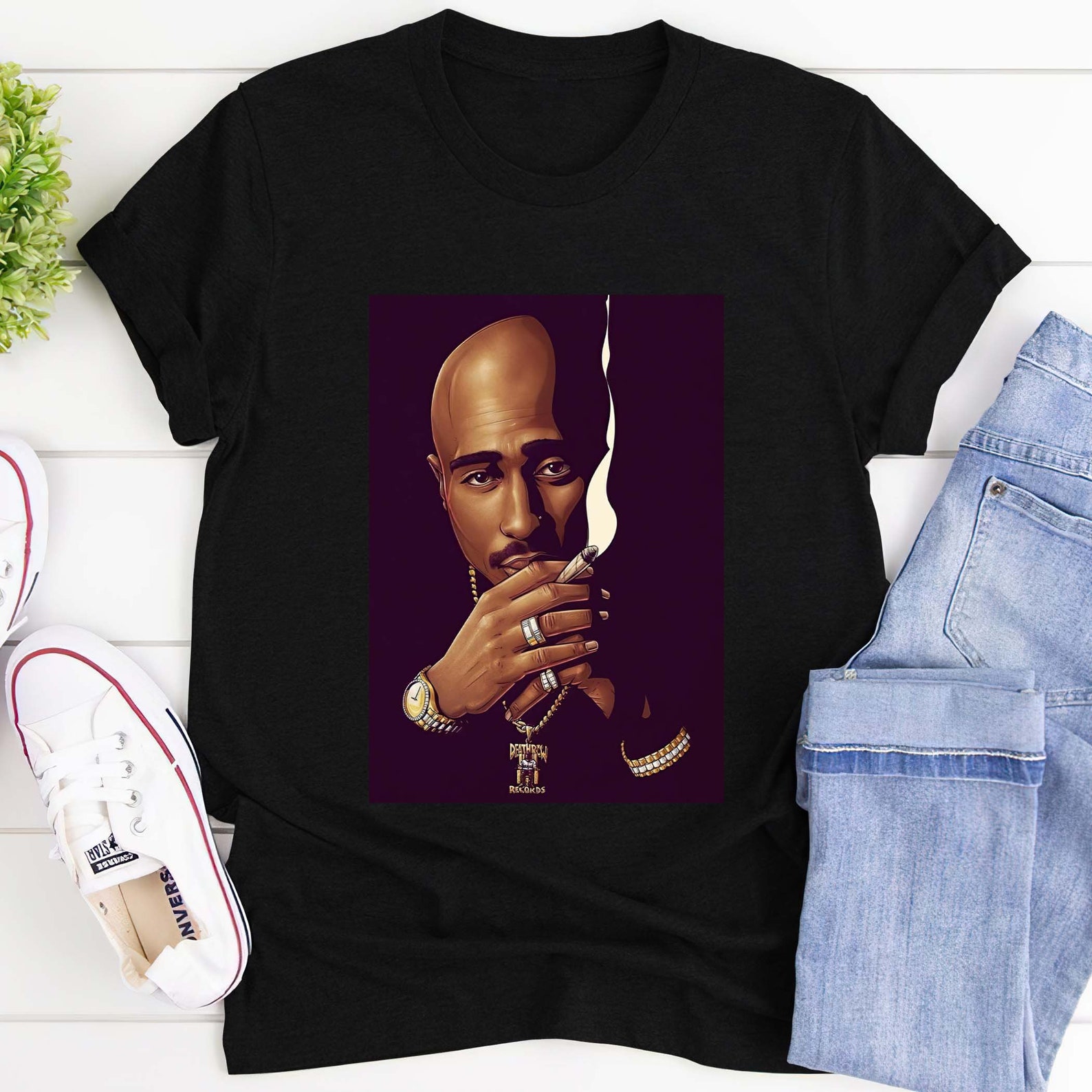 tupac shirt jd