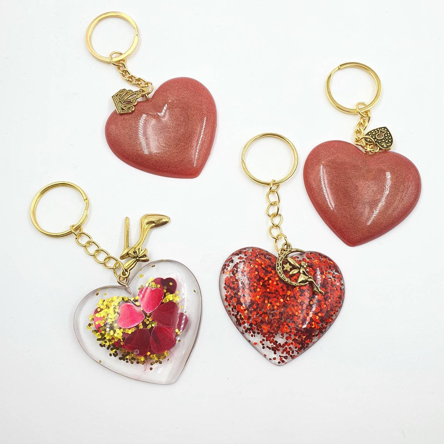 Silicone Heart Keychain in Red – Thoughtful Gift Idea | Oventure