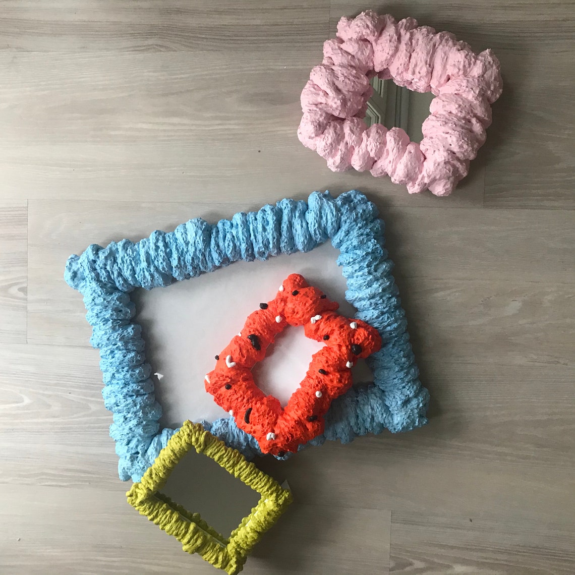 Orange Speckled Foam Frame 6x4 Etsy