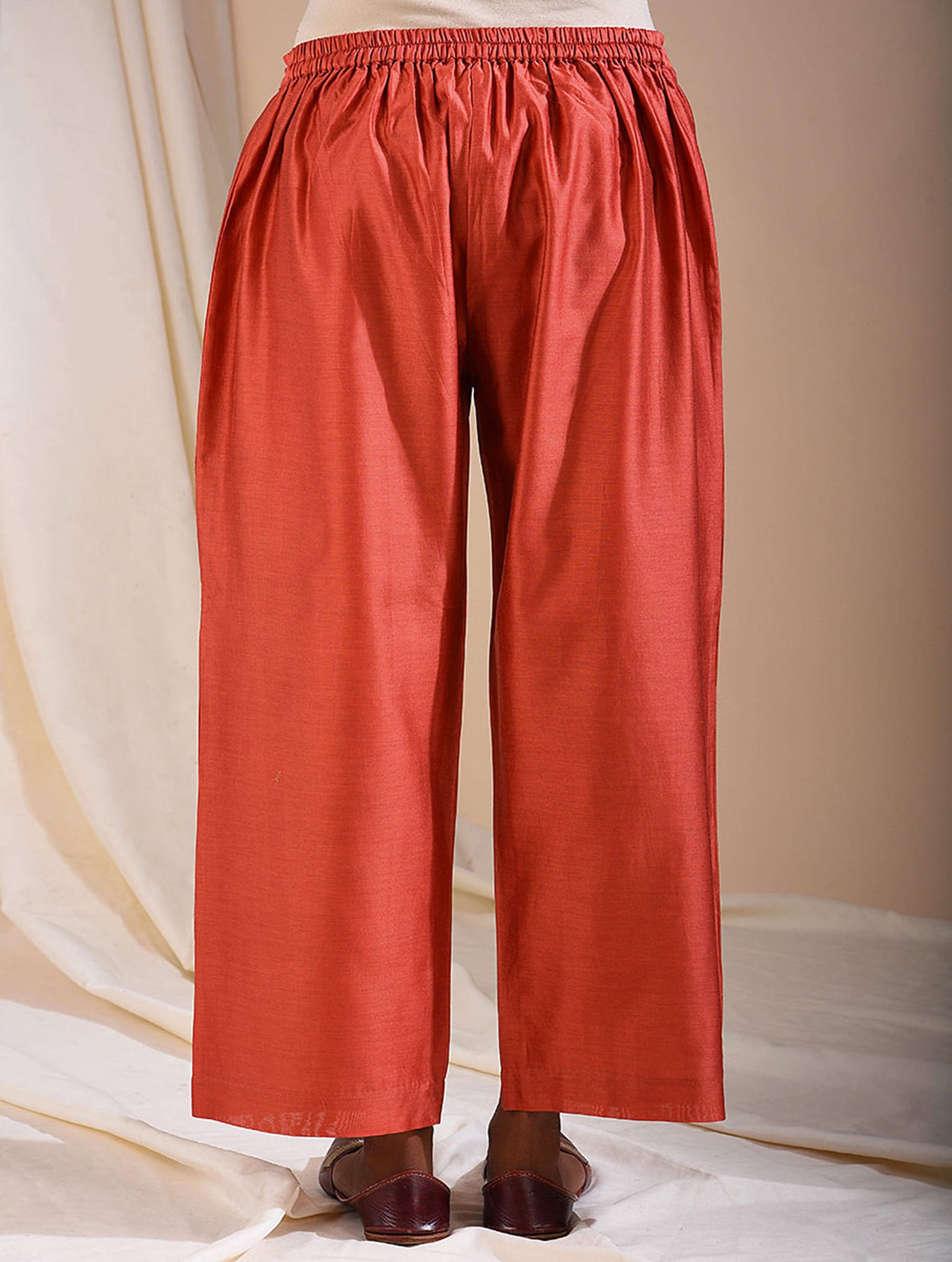 zara rust pants
