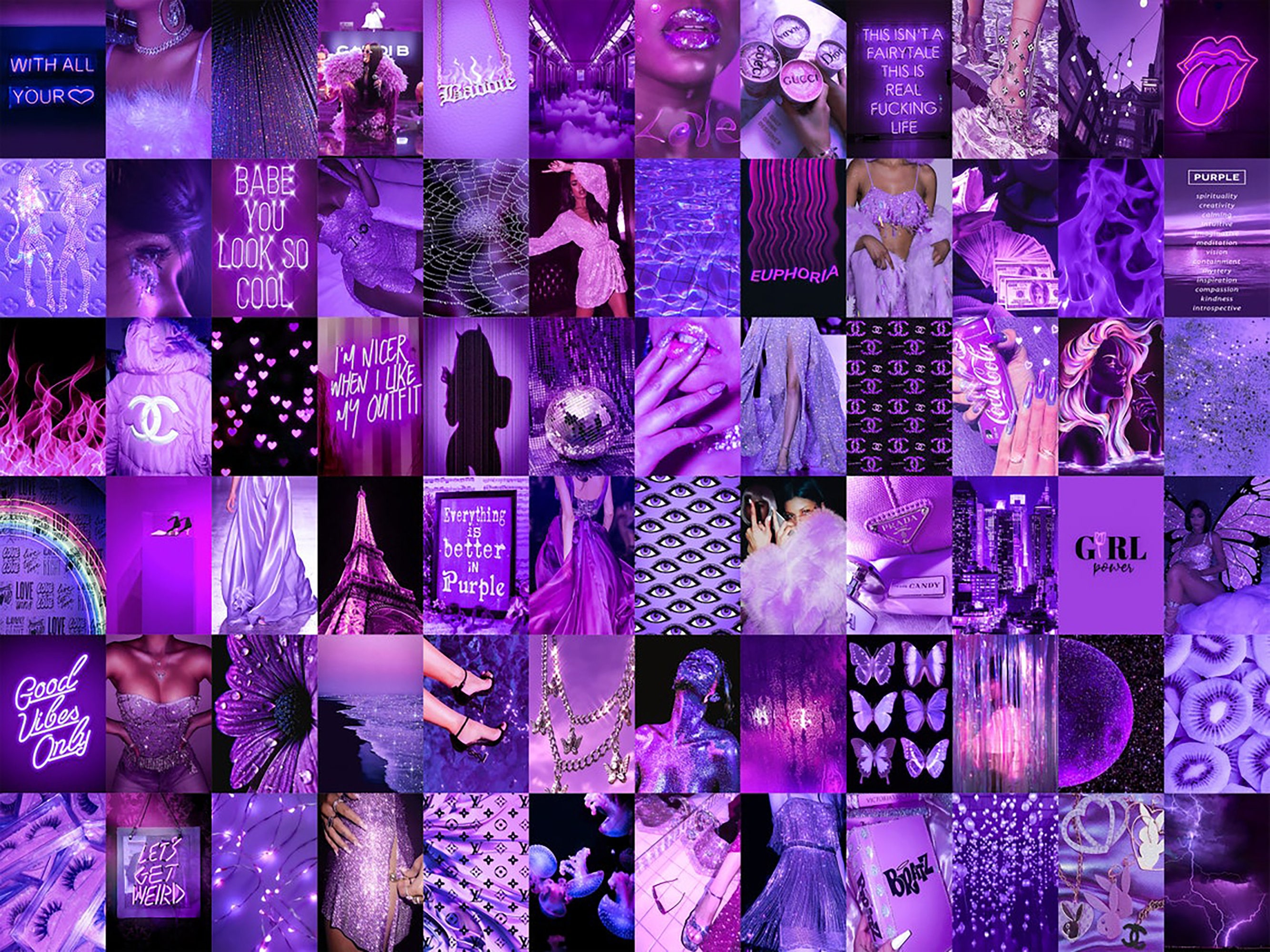 25 Purple Baddie Wallpapers Updated  Bridal Shower 101