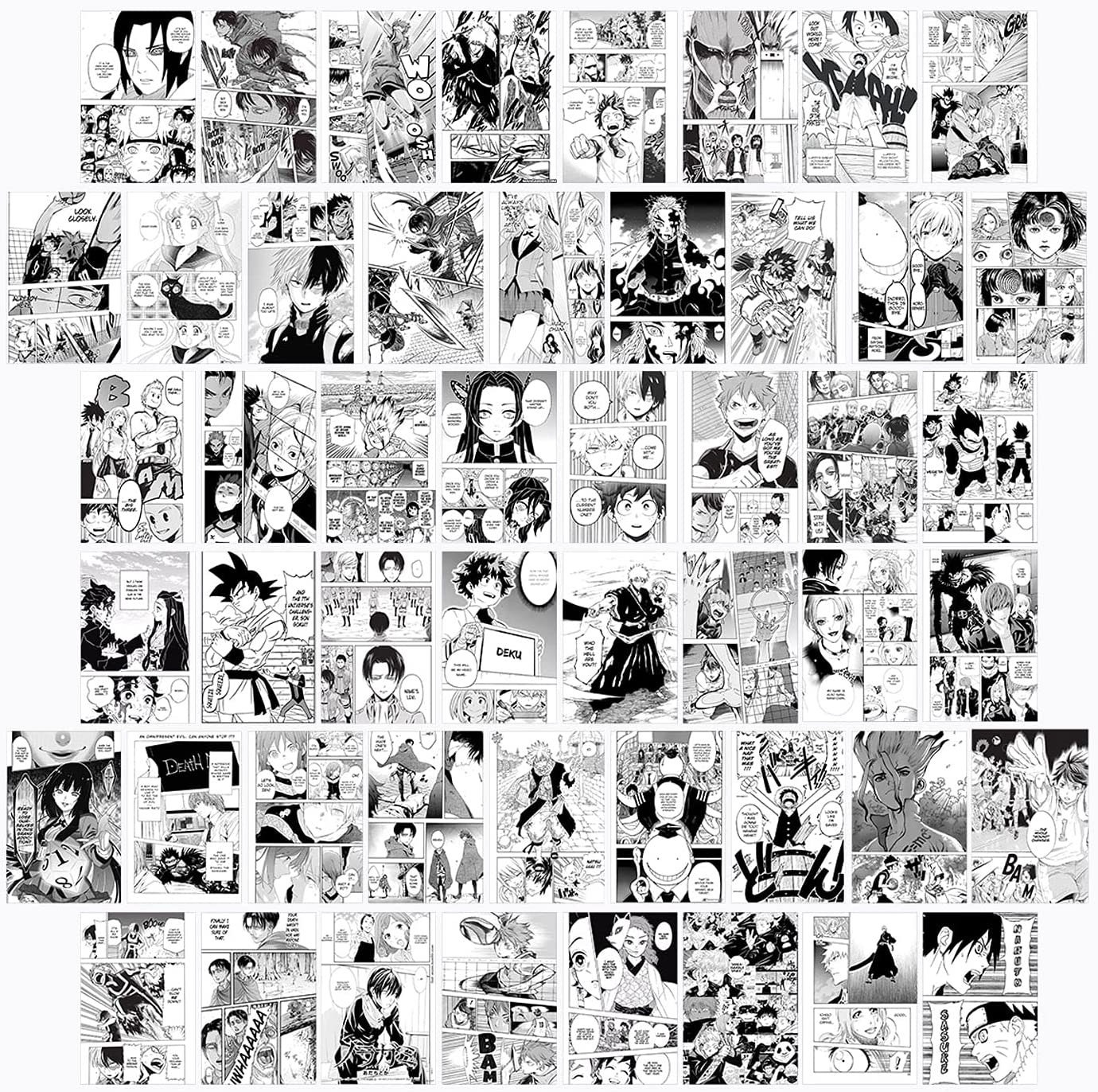  MeleBase Anime Wall Collage Kit Aesthetic 60 PCS Anime Room  Decor 4.2x6.2 inch Small Anime Posters Manga Collage Kit, Anime Pictures  for Wall Collage Kit (Art Deco): Posters & Prints