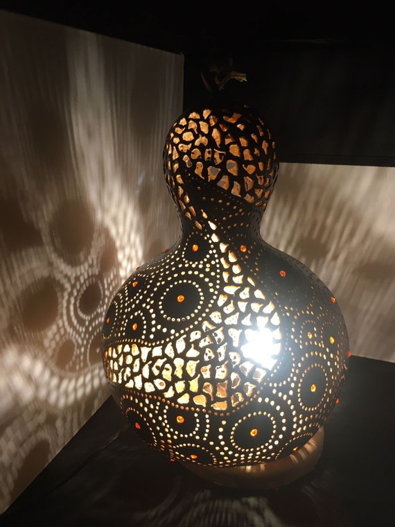 Black cheap gourd lamp