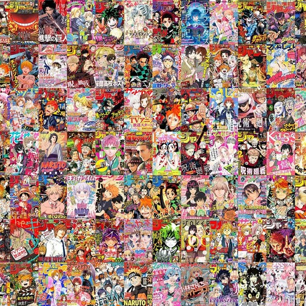 Anime Wall Collage - Etsy