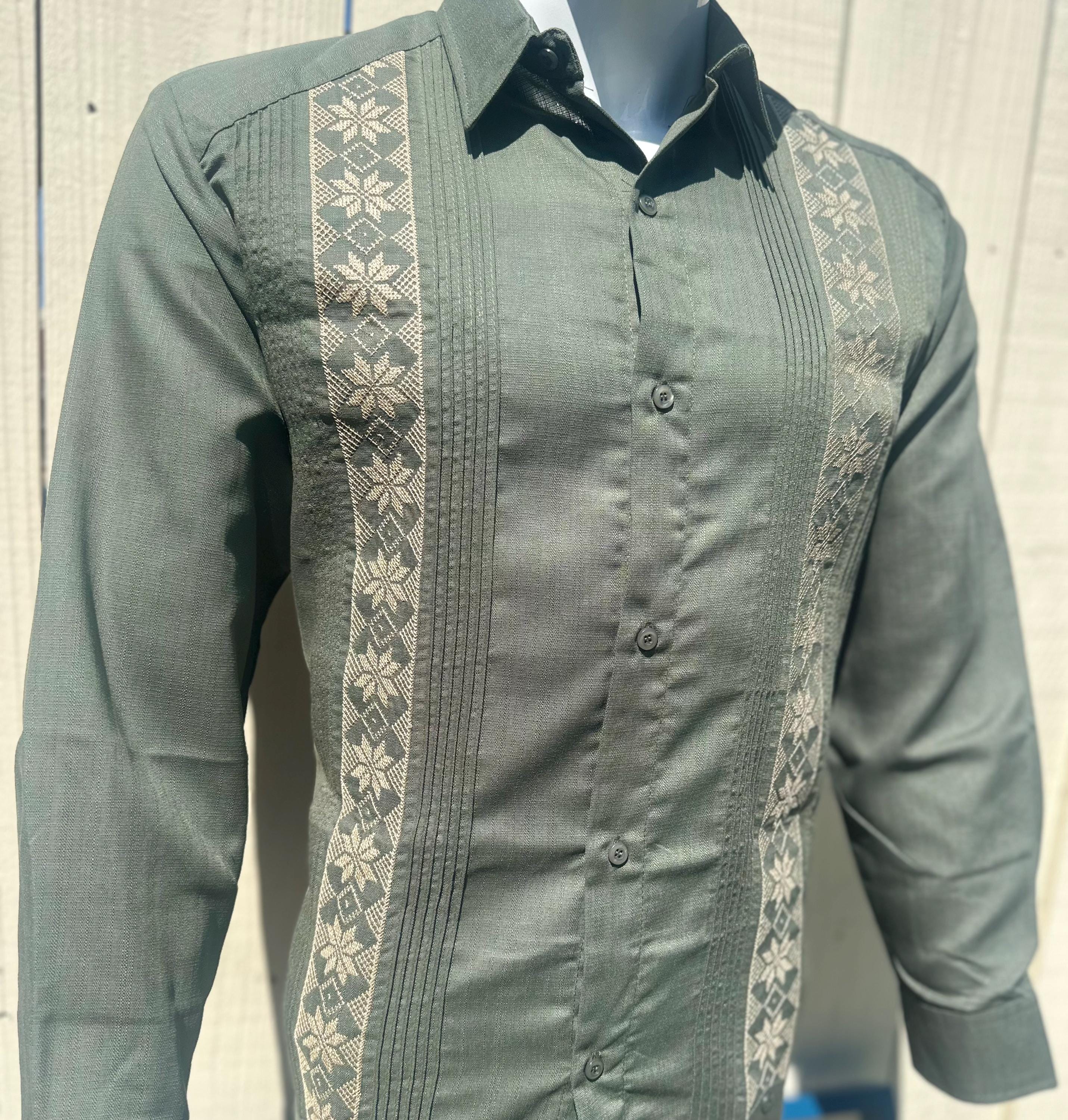 slim fit dress slacks Dark Olive Green Dress Shirt | The Lemongrass Slim Fit