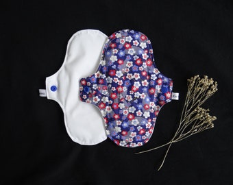 Tvättbara bindor / Storlek M / Hygieniskt skydd / Mensskydd / Intimhygien / Mens / Tvättbara skydd