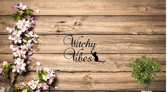 Witchy Vibes Car DECAL ONLY, Phases Of The Moon Window Sticker, Moon Goddess Vinyl Decal, As Above So Below, So Mote it be, Pagan Car Decal