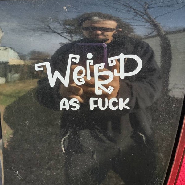 Nerdy Window Car Decal Etsy