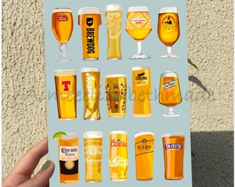 Afdrukken voor bierliefhebbers