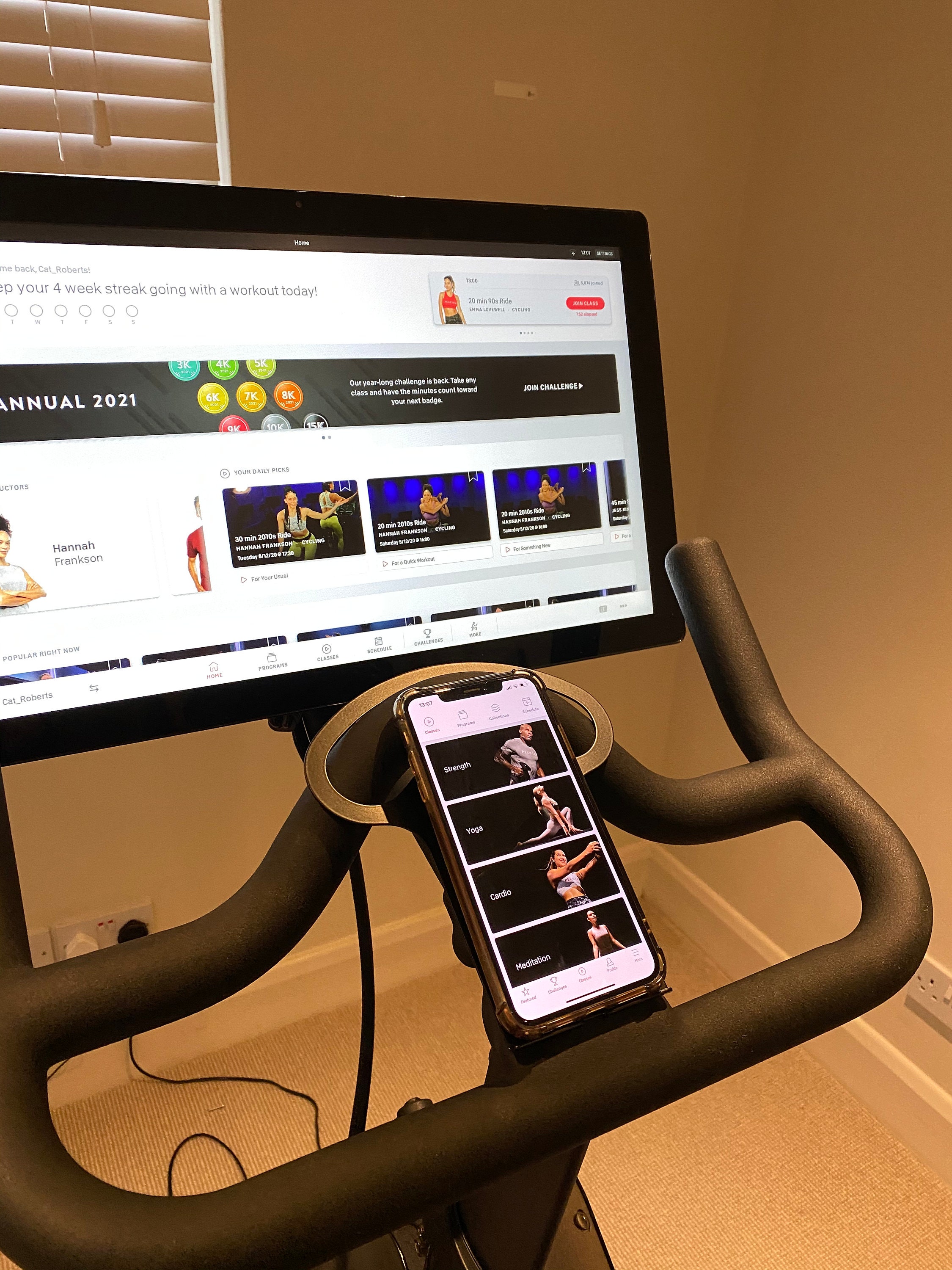 Tablet Holder Cheap Tablet For Peloton App Treadmill Laptop Holder