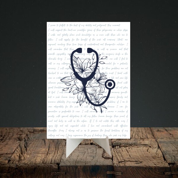 White Coat Ceremony Digital Card Etsy