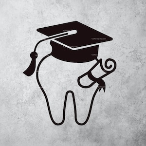 Dental grad SVG | Zahnarzt| Zahnarzthelferin | Hygienikerin| Zahnpflege Cut File| Einfacher Sofort-Download | Skalierbar| Personalisierbar | Cricut Getestet