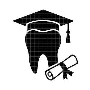 Dental grad SVG | Zahnarzt| Zahnarzthelferin | Hygienikerin| Zahnpflege Cut File| Einfacher Sofort-Download | Skalierbar| Personalisierbar | Cricut Getestet
