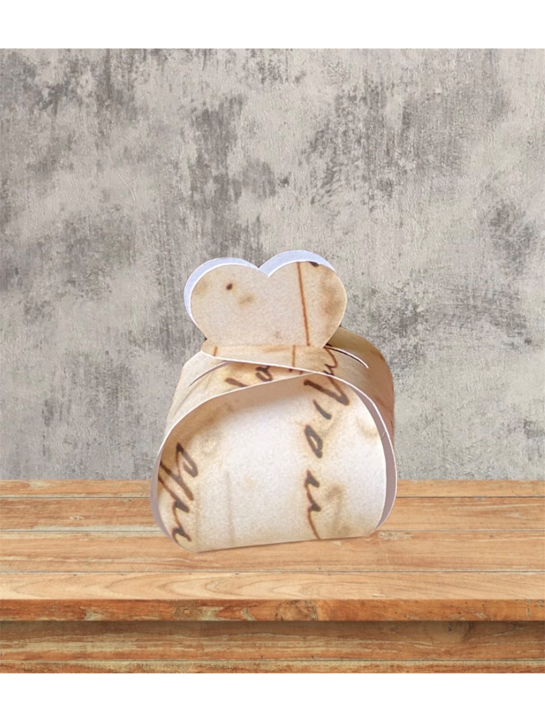 Easy Heart Favor Boxes SVG Instant Download Scalable Etsy