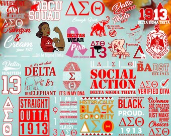 Download Delta Sigma Theta Svg Etsy