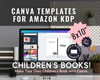 8x10 Canva Template for KDP Children's Paperback Book