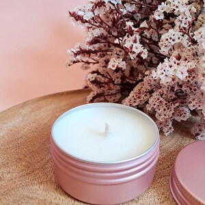 Bougie d'Aromathérapie 100% Naturelle | Parfumée aux Huiles Essentielles | Cire de Soja