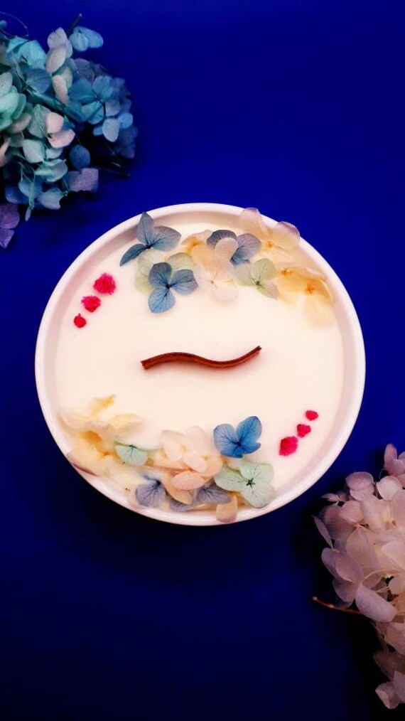 Bougie Parfumée et Fleurie | Fleur de Coton