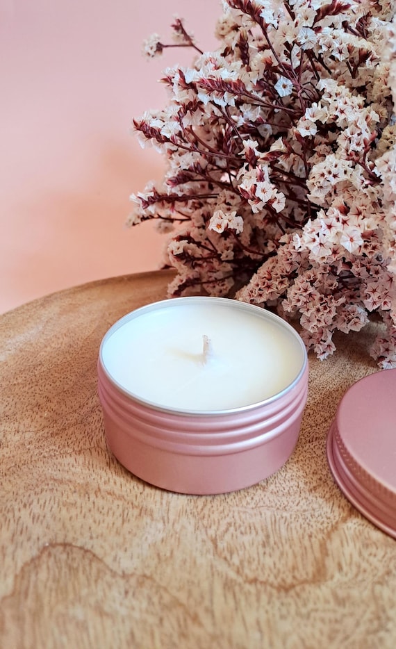 Handgefertigte Aromakerze | Ätherische Öle | Europäisches Sojawachs | 100 % pflanzlich