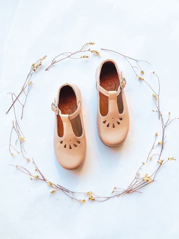 T strap moccasin baby clearance