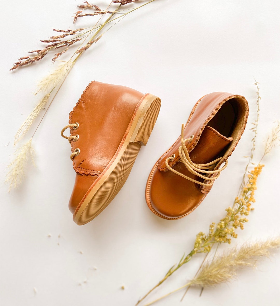 childrens leather walking boots