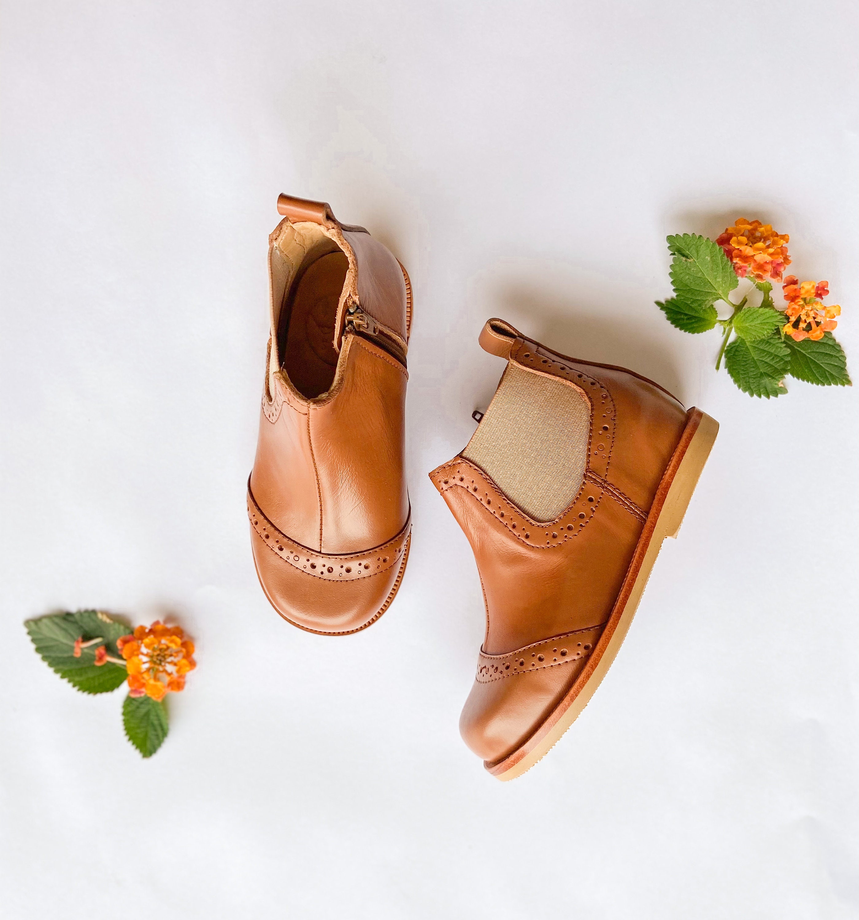 Boys Cognac Shoes Etsy Canada
