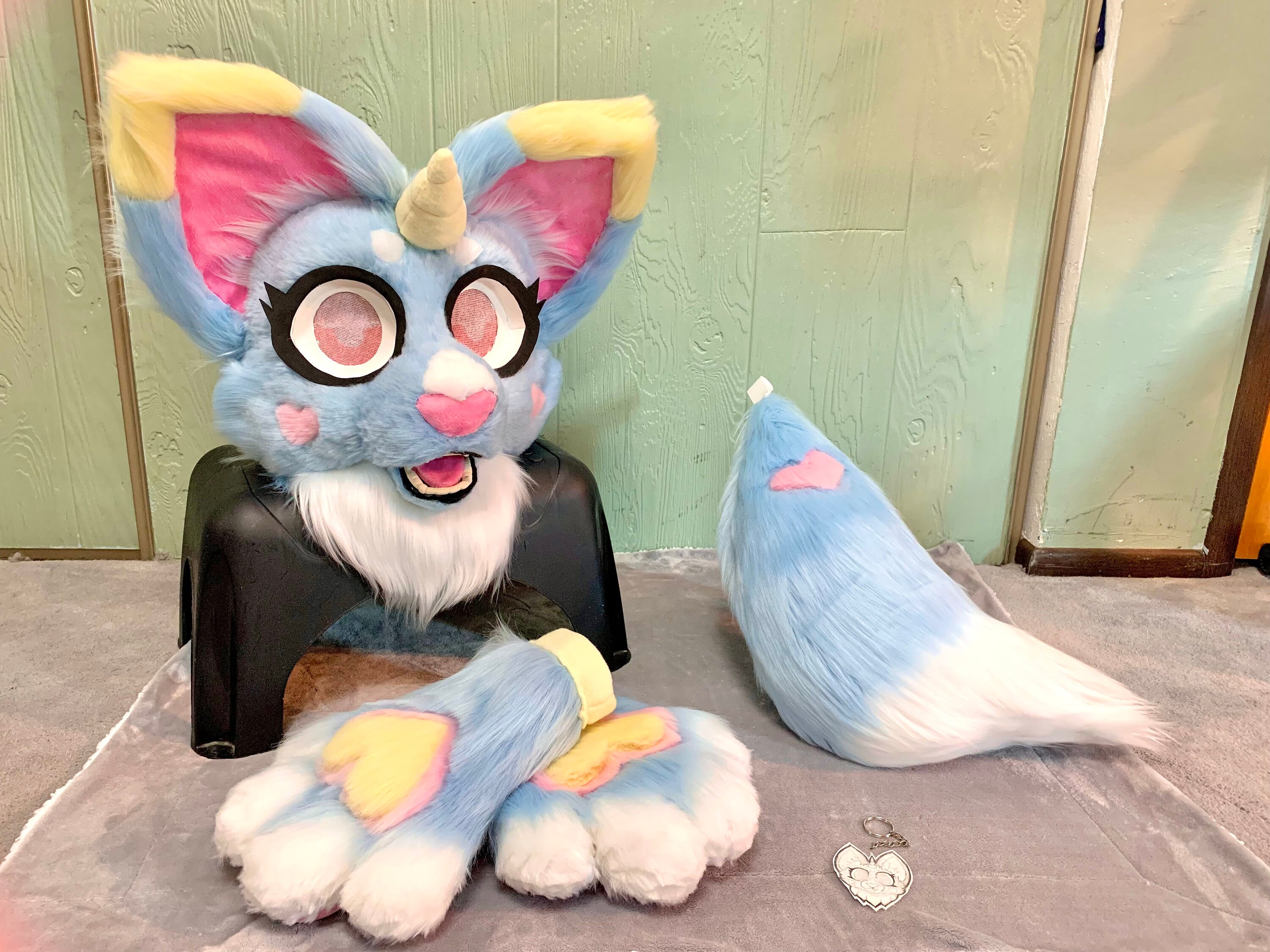 Unicorn Kitty Fursuit Partial Australia