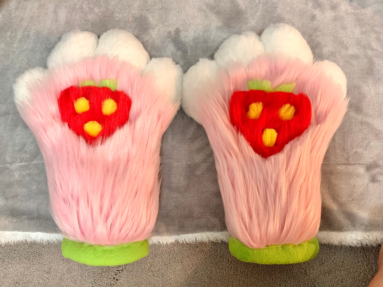 Strawberry Cat Fursuit Partial Etsy