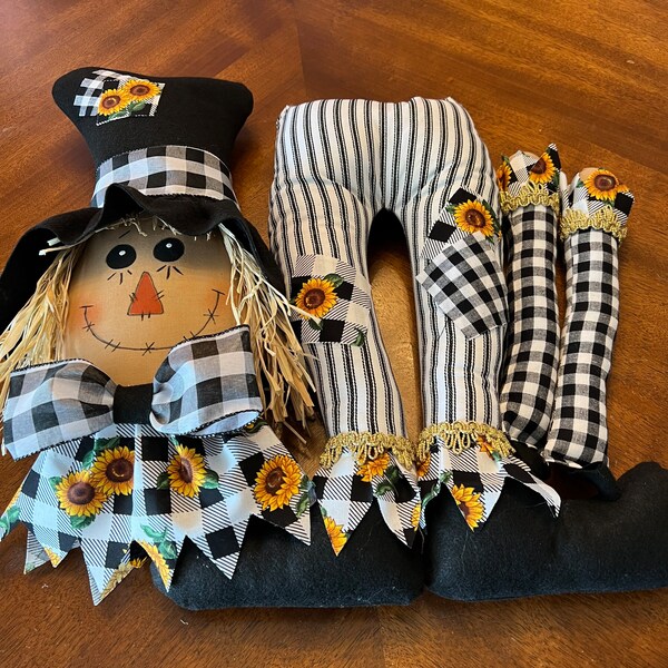 Scarecrow Wreath Kit Etsy