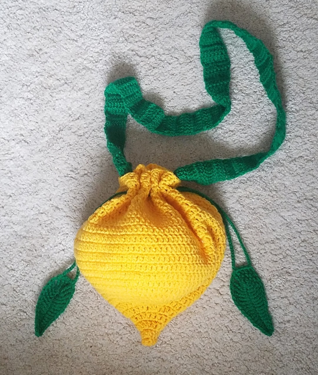 Crochet Lemon Bag PATTERN - Etsy