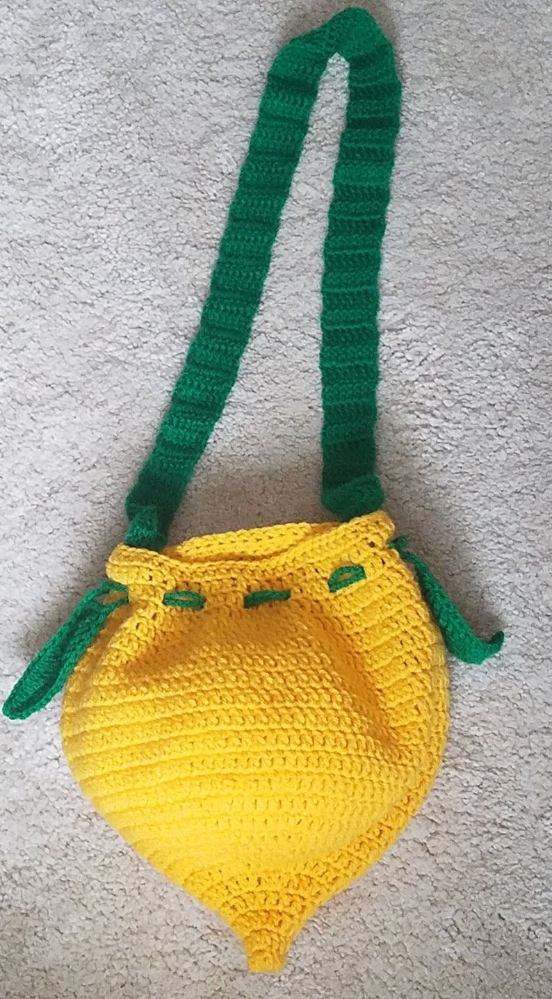 Crochet Lemon Bag PATTERN - Etsy