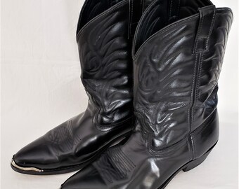 silver tip cowboy boots