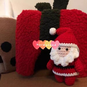 Handmade Knit Pets Cage Buddy/Cushion/Toy/ Pic Props/Pet Cushion/Decoration/Christmas/Santa Claus Gifts