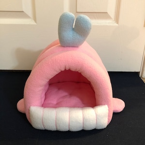 Regalos para mascotas hechos a mano, cálidos, acogedores, escondites, ballenas rosas, camas para dormir para mascotas, casas, nidos, erizos, conejillos de indias, chinchillas, hámsteres, ratas, petauros del azúcar y conejos.