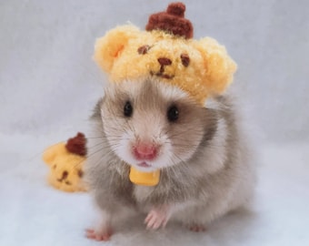 Puppy Pet Hat Gift-Hedgehog/Parrot/Hamster/Squirrel/GuineaPig/Rat/Chinchilla/Ferret/SugarGlider/Rabbit/LeopardGecko/Quail/BallPython/Bird