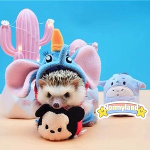 Handmade Pet Elephant Costume Clothes Best for Hedgehog