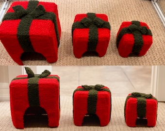Regalo hecho a mano: escondite de erizo, hámster, rata, planeador de azúcar, cobaya, chinchilla, animal pequeño, cálido, seguro, acogedor, cama para dormir, casa, jaula, nido